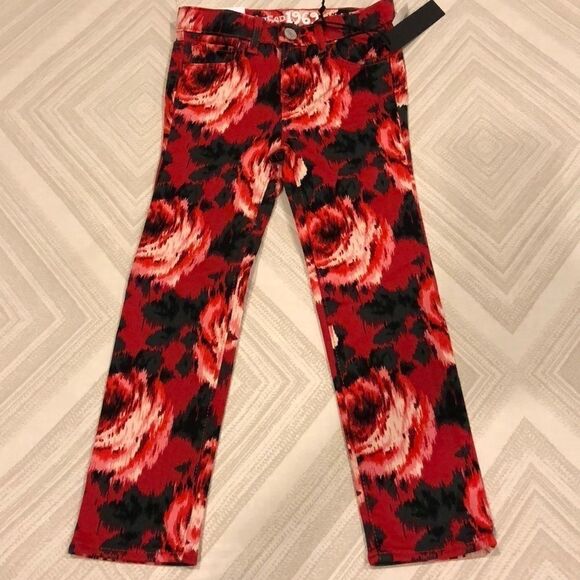Gap Mini Skinny Adjustable Waist Rose Jeans - Picture 1 of 8